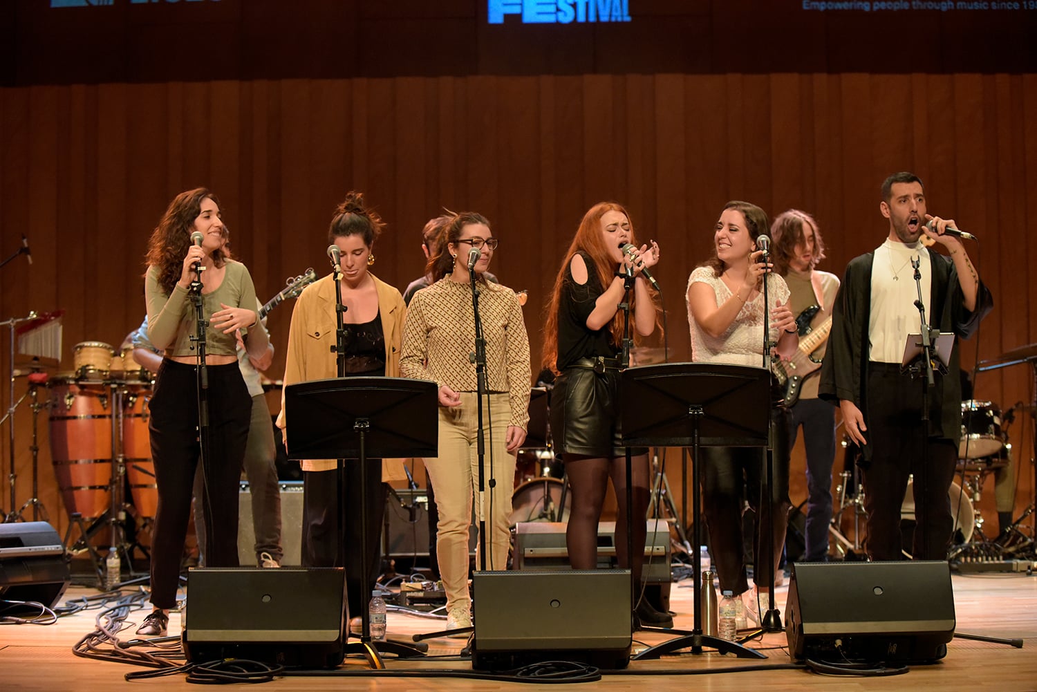 A Barcelona Jazz Festival performance at Conservatori Liceu in 2021