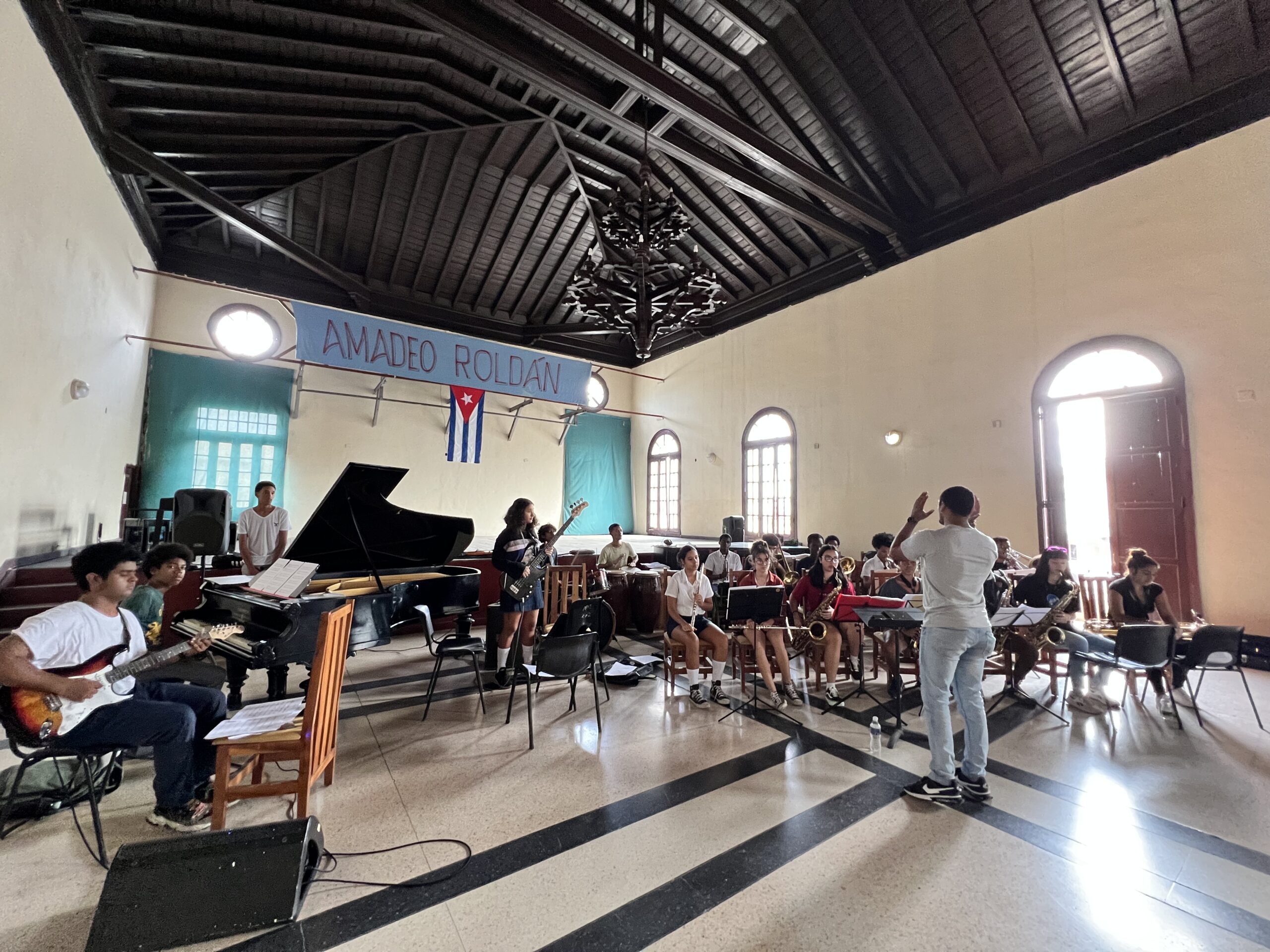 Visit to Conservatorio de musica Amadeo Roldan - Havana Music Tours Private Tour - November 2023IMG_3017