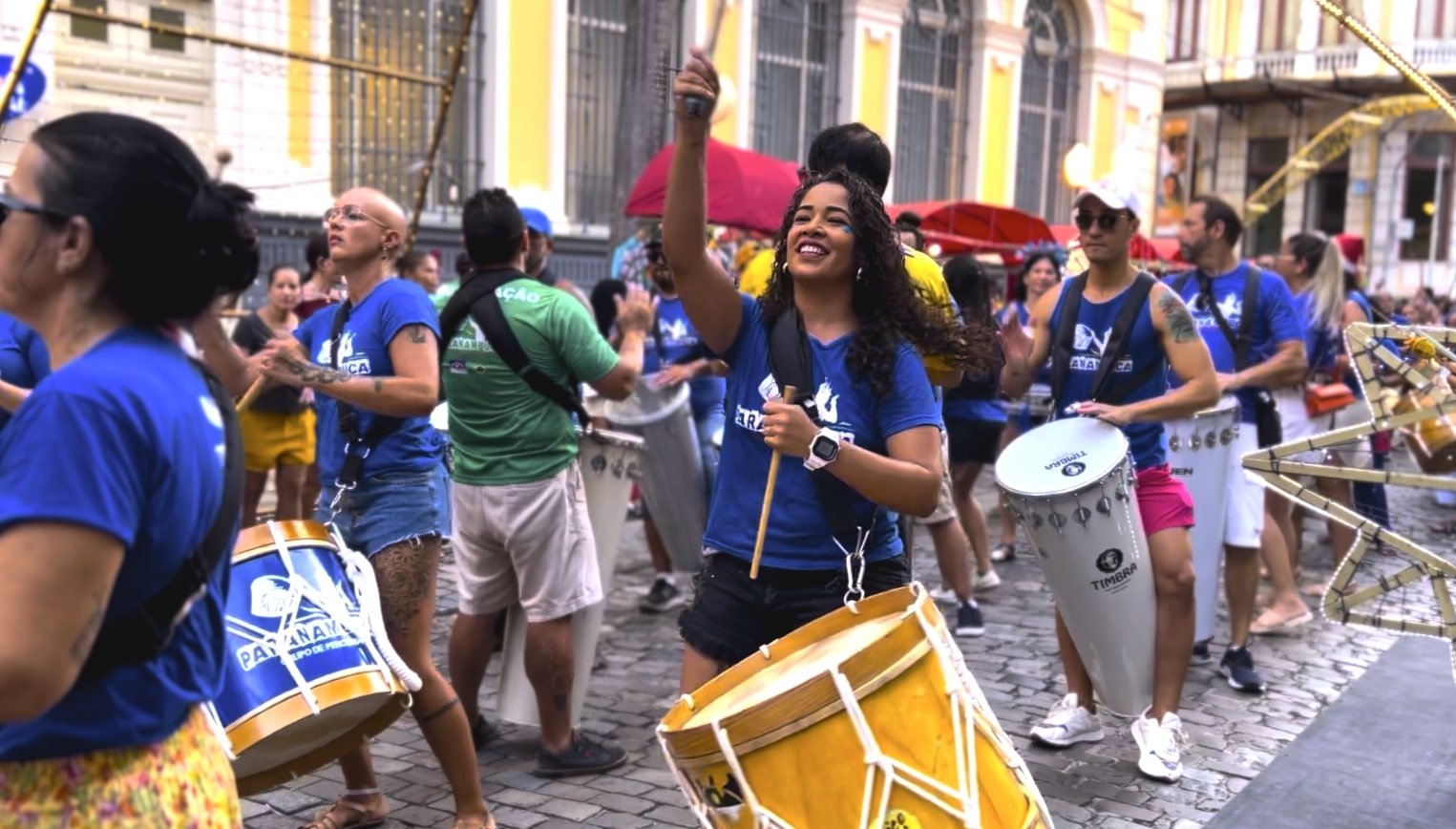 Batucada in Recife, Brazil