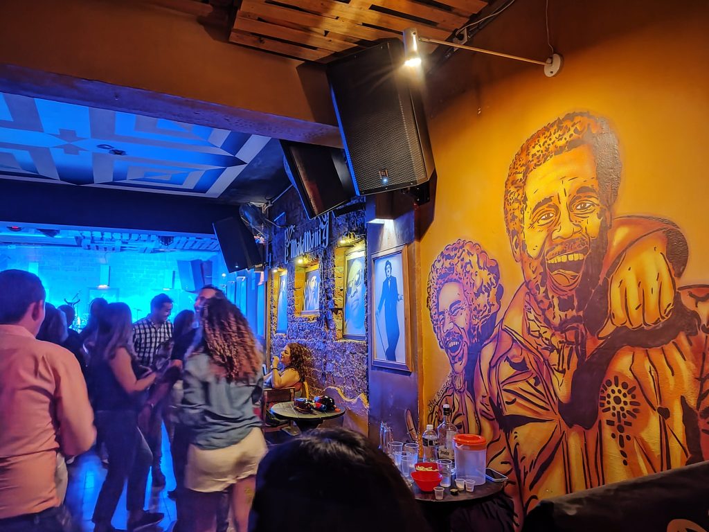 Salsa bar in Cali, Colombia
