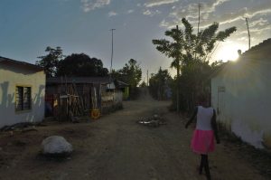 Streets of San Basilio de Palenque village