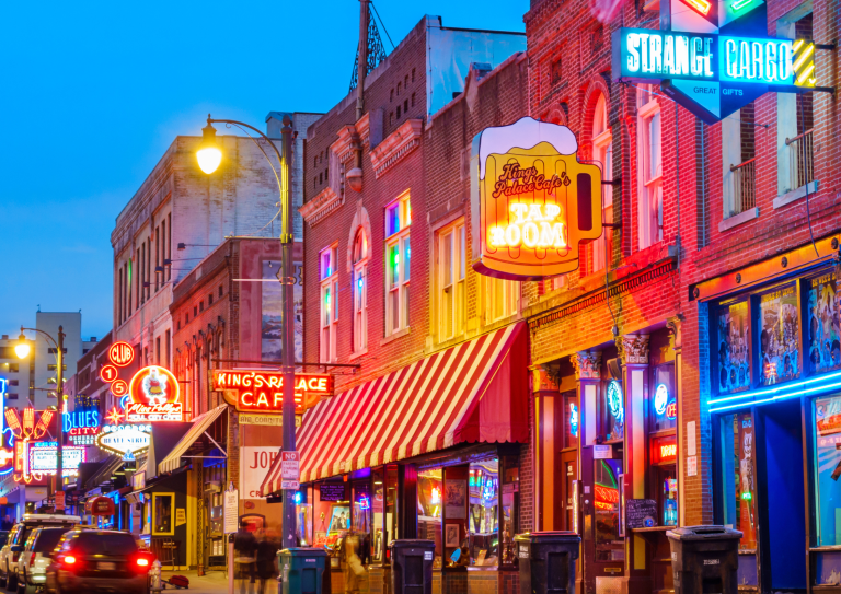 Memphis music stop on the Musical Getaways Sounds of the South tour