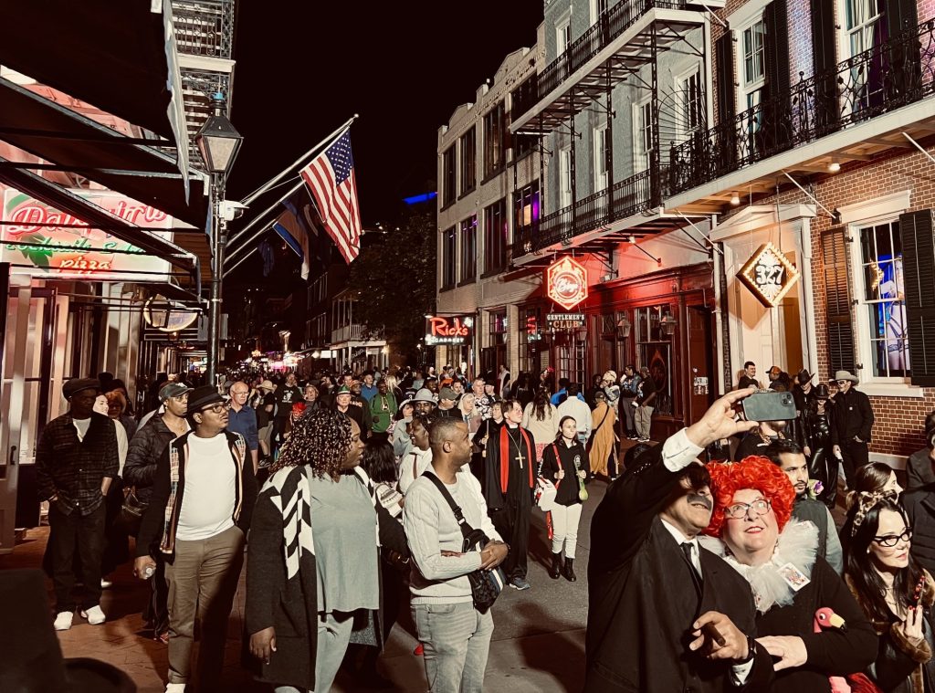 New Orleans Music Tour - Halloween Party in Bourbon Street 2