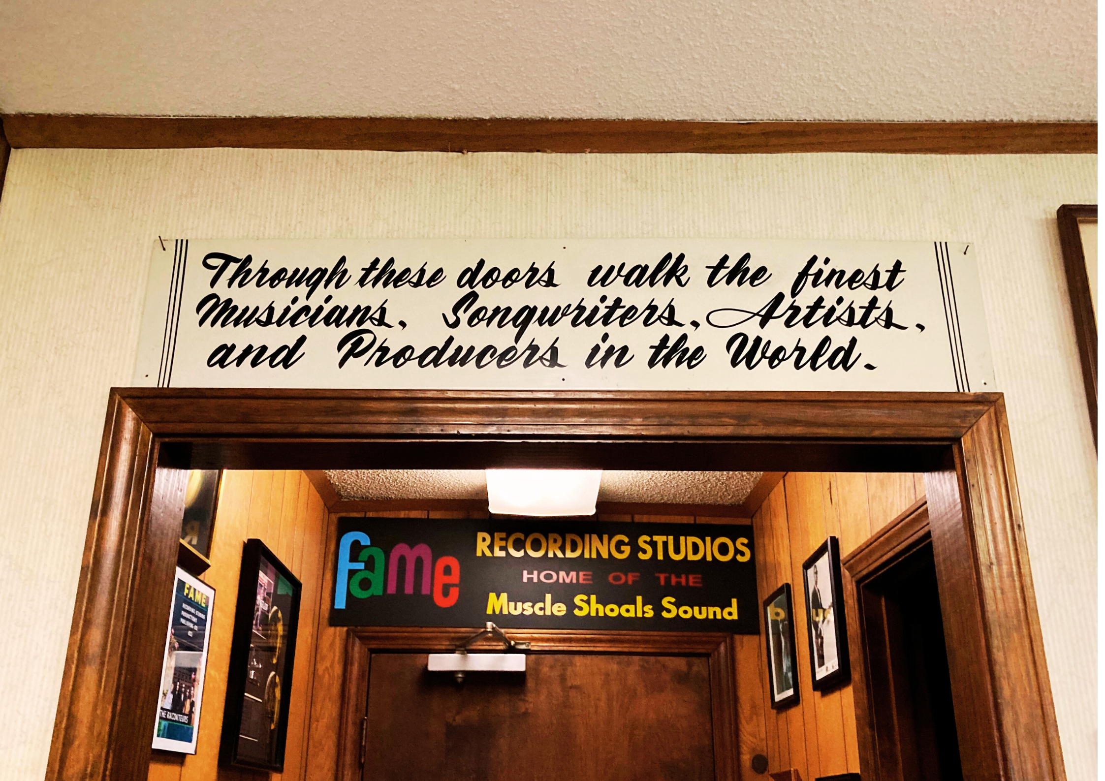 Muscle Shoals music history stop on the Sounds of the South tour