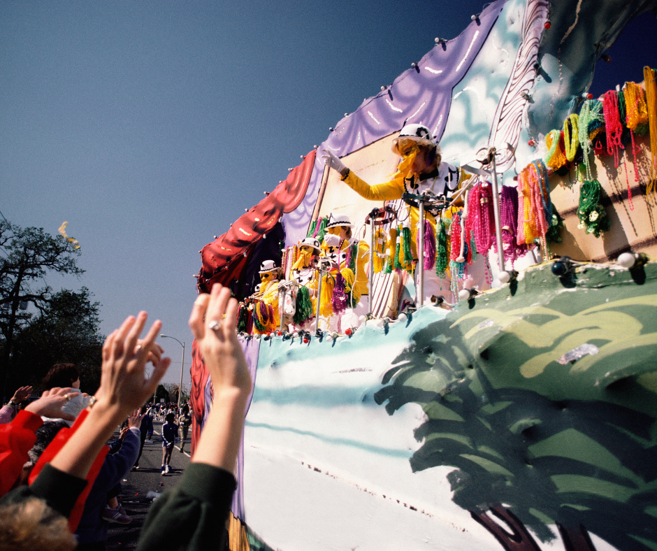 Mardi Gras New Orleans Floats-Musical Getaways 1