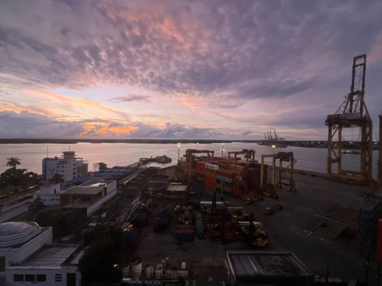 Buenaventura on Colombia’s Pacific coast, connected to Colombia earthquake relief efforts