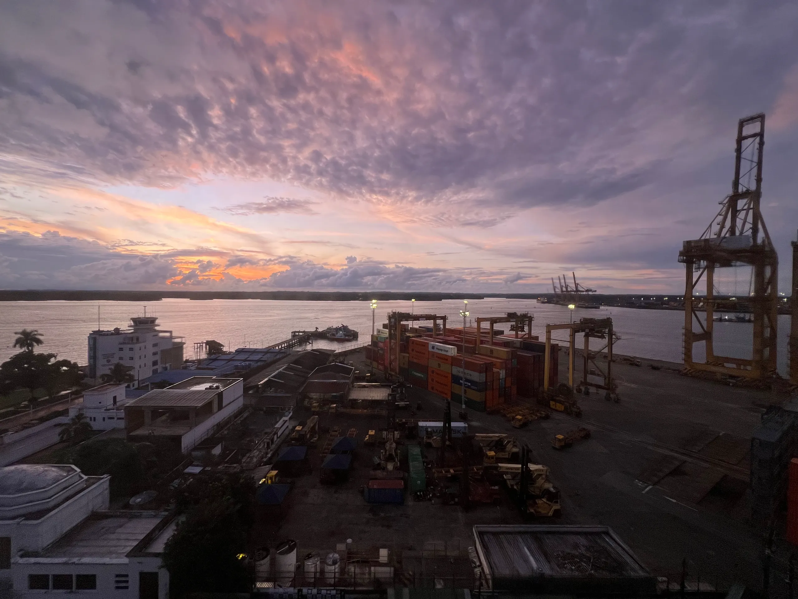 Buenaventura on Colombia’s Pacific coast, connected to Colombia earthquake relief efforts