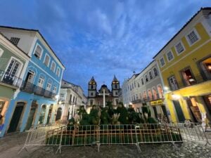 Historic Pelourinho street in Salvador da Bahia during a Musical Getaways Brazil journey