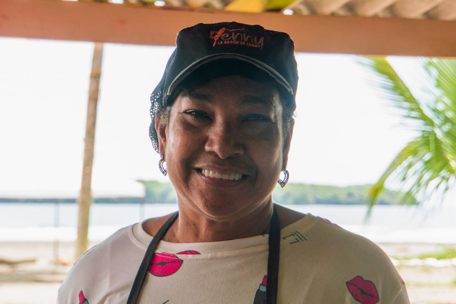 Fanny of La Sazón de Fanny in Juanchaco, Colombia