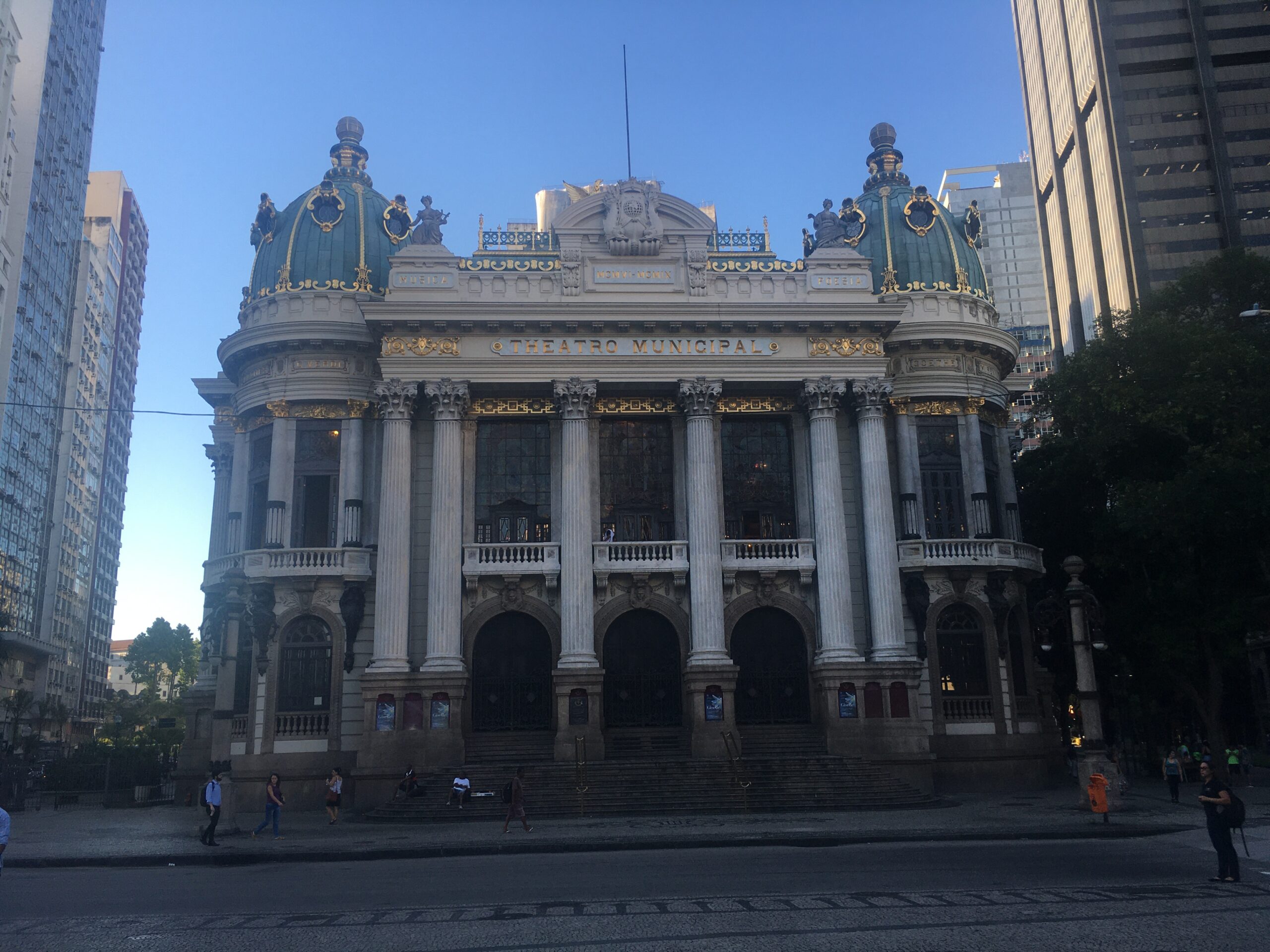Theatro Municipal in central Rio de Janeiro